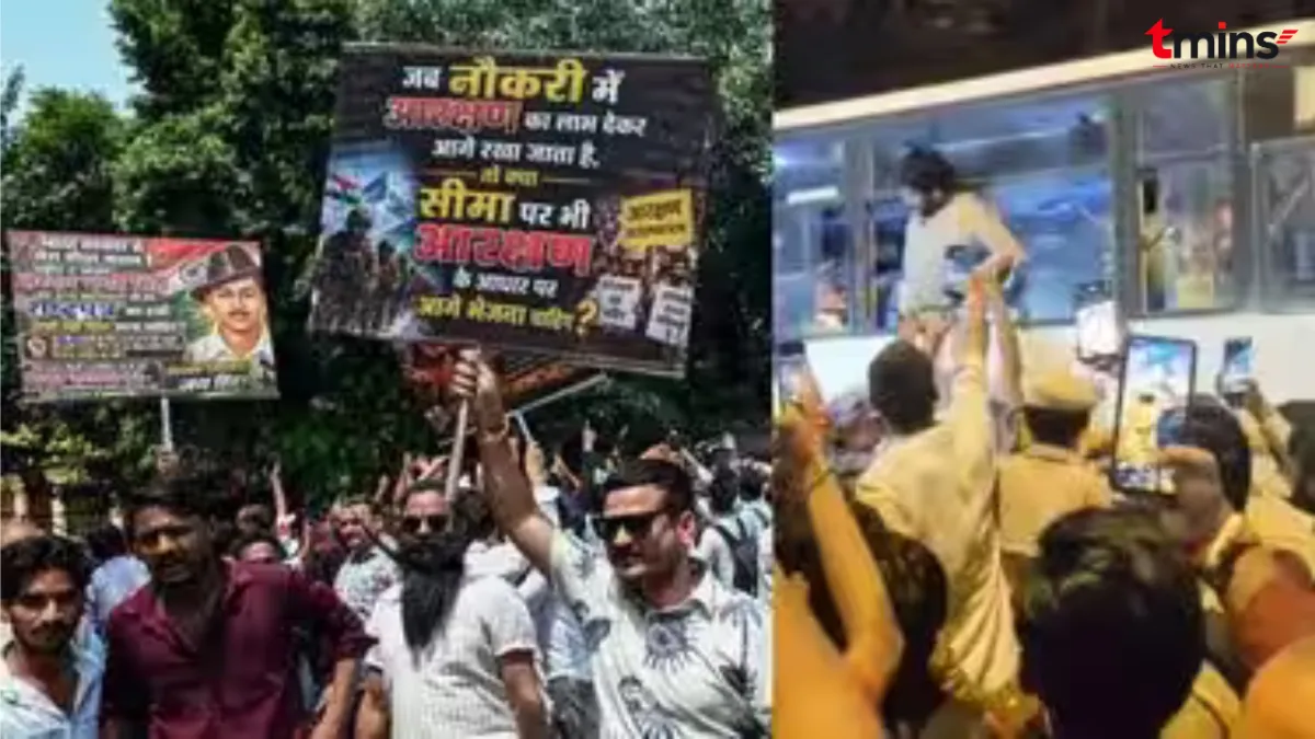 Reservation Hatao Andolan: Thousands Gather at Jantar Mantar